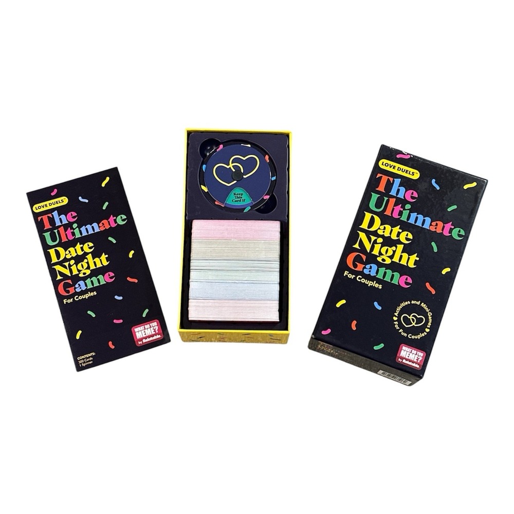 Love Duels: The Ultimate Date Night Game for Couples Open Box (Everything Inclu)